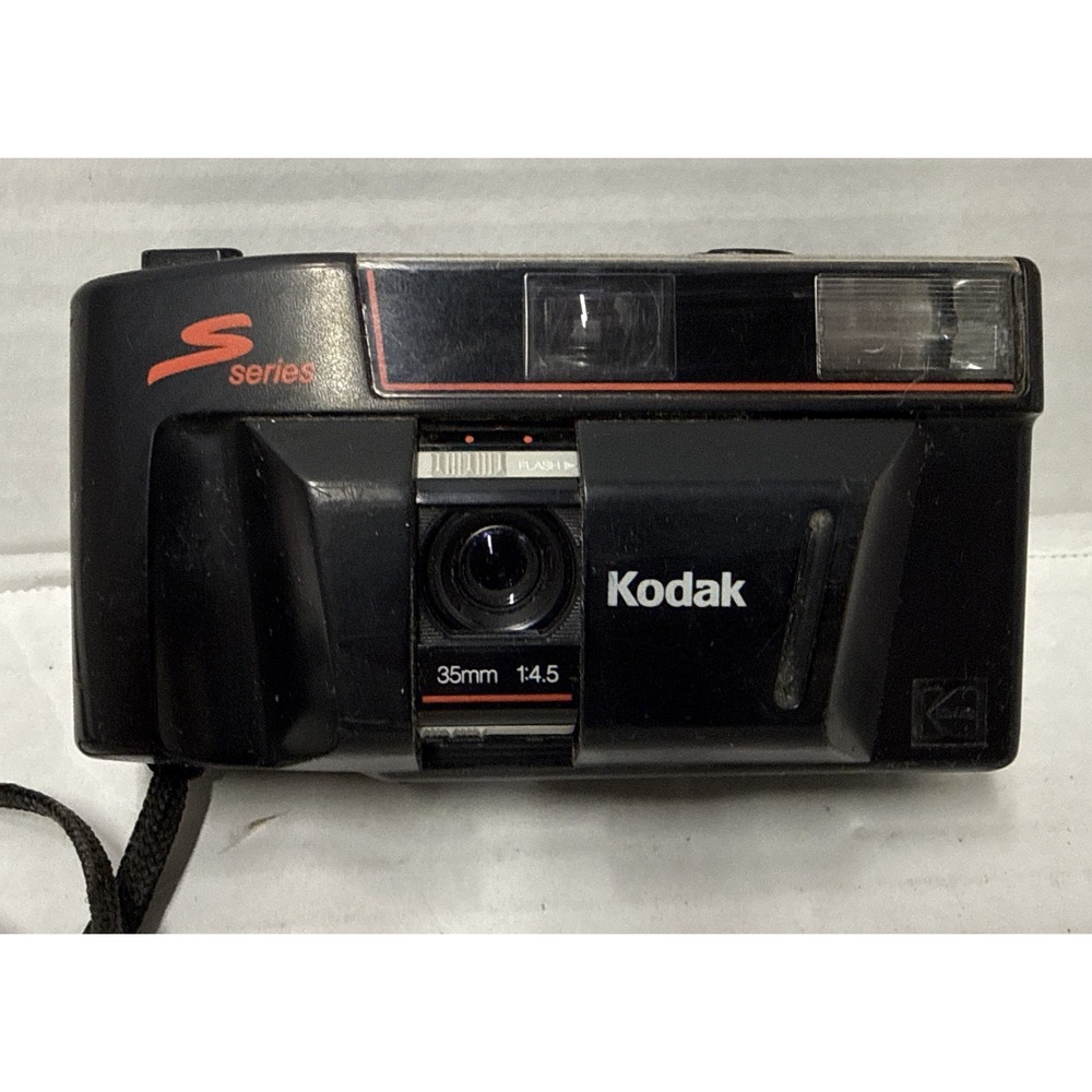 Kodak S100 EF S Series 35MM Film Camera Point & Shoot Flash Working Preowned